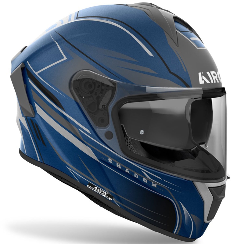 Casco integrale da moto Airoh SPARK 2 Shadow blu opaco