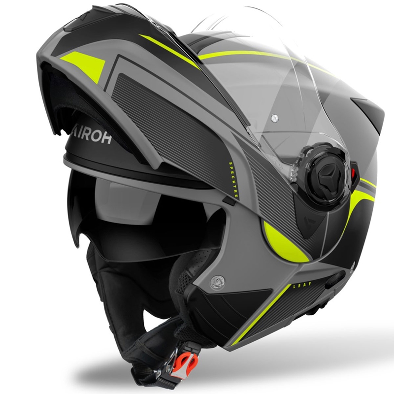 Casco modulare Airoh Specktre Leaf giallo opaco