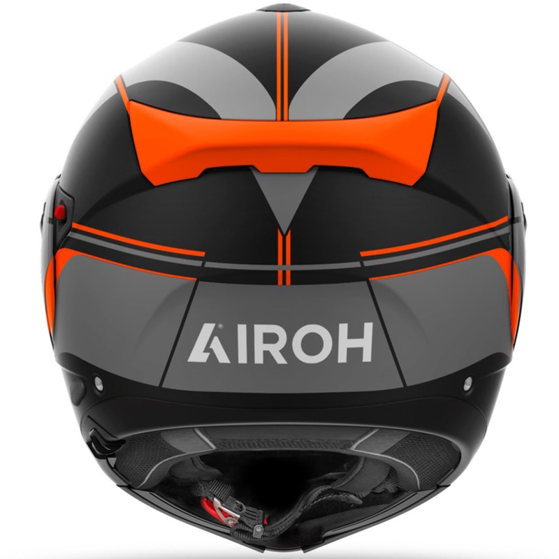 Casco modulare Airoh Specktre Leaf arancione opaco