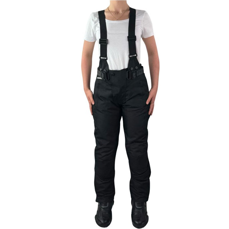 Pantaloni da moto per bambini Roleff Kodra neri