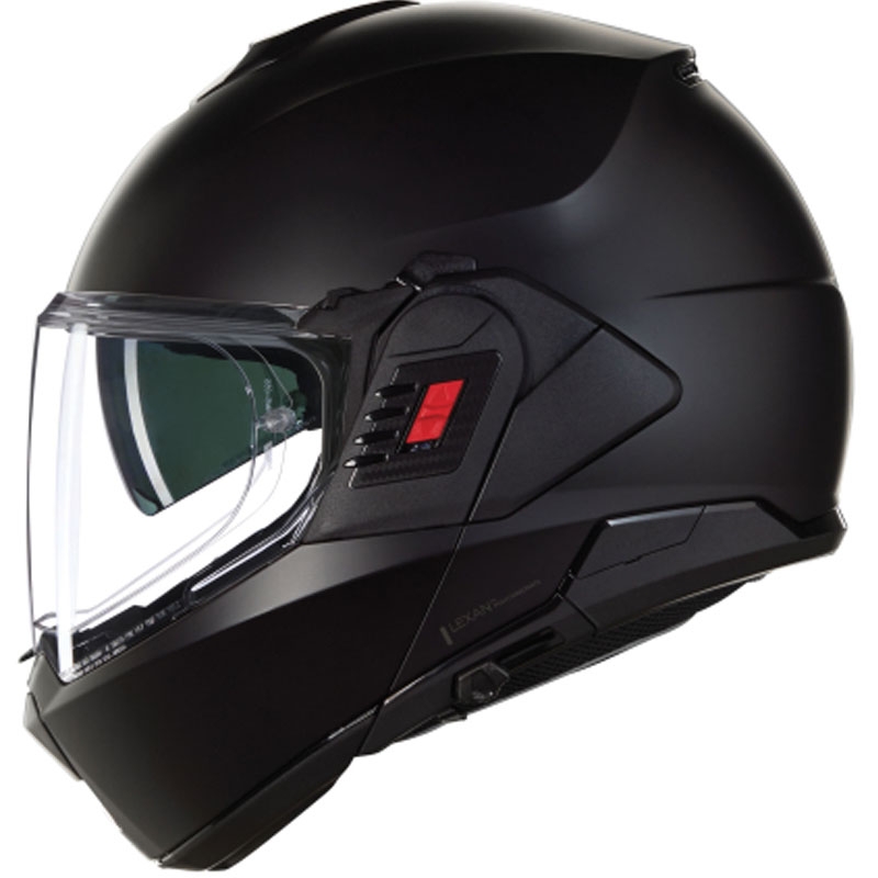 Casco moto apribile Nolan N120-1 Classico N-COM 302 nero opaco