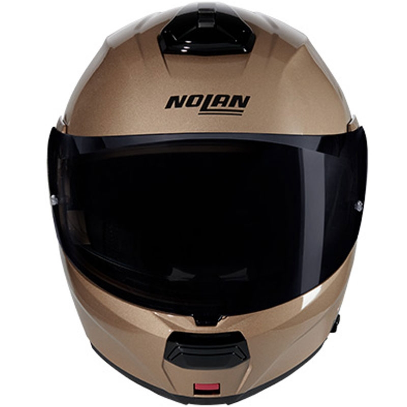 Casco moto apribile Nolan N100-6 Verniciatura Speciale N-COM 341 sabbia-nero