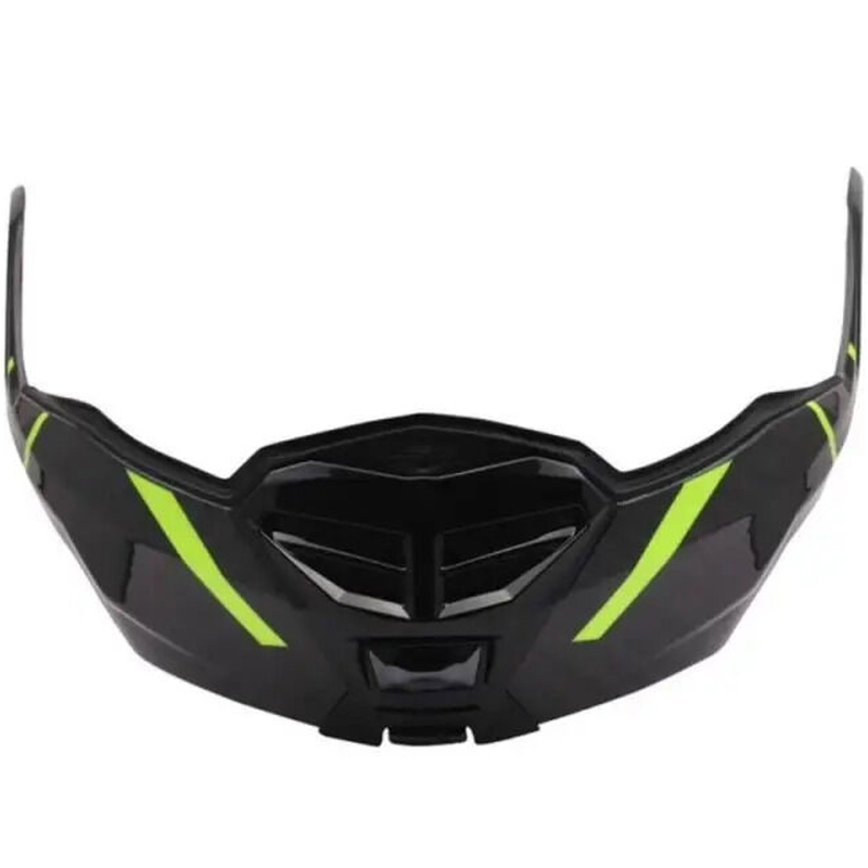 Mentoniera flip-up di ricambio per casco LS2 FF901 nero-giallo fluo