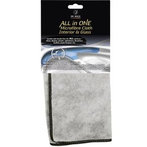 Panno in microfibra per vetri e interni Dr. Wack All in One Panno in microfibra grigio