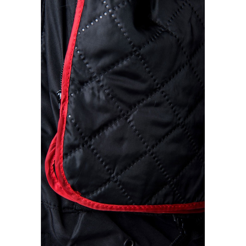 Giacca da moto da donna Ozone Delta IV nera