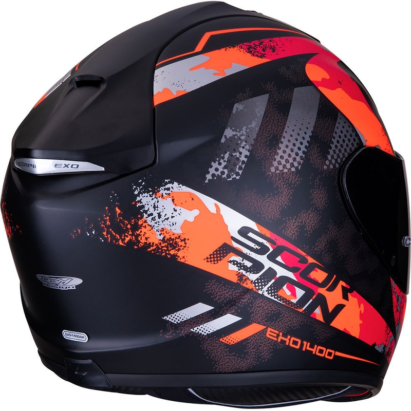 Integrální přilba Scorpion EXO-1400 Air Sylex černo-červená výprodej
