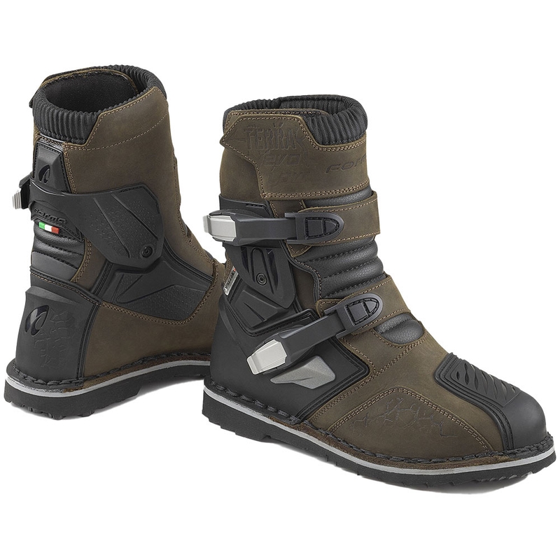 Stivali da moto Forma Terra Evo Low marrone