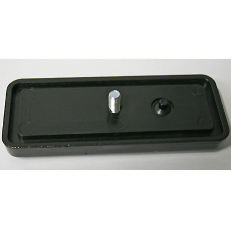 Riflettore Highsider Smart con filettatura 85x30 mm rosso