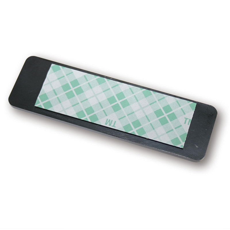 Riflettore Highsider Smart con pellicola autoadesiva 90,5x24,5 mm rosso