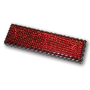 Riflettore Highsider Smart con due filettature 90,5x24,5 mm rosso