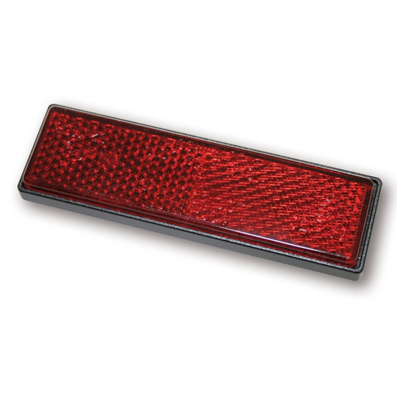 Riflettore Highsider Smart con due filettature 90,5x24,5 mm rosso