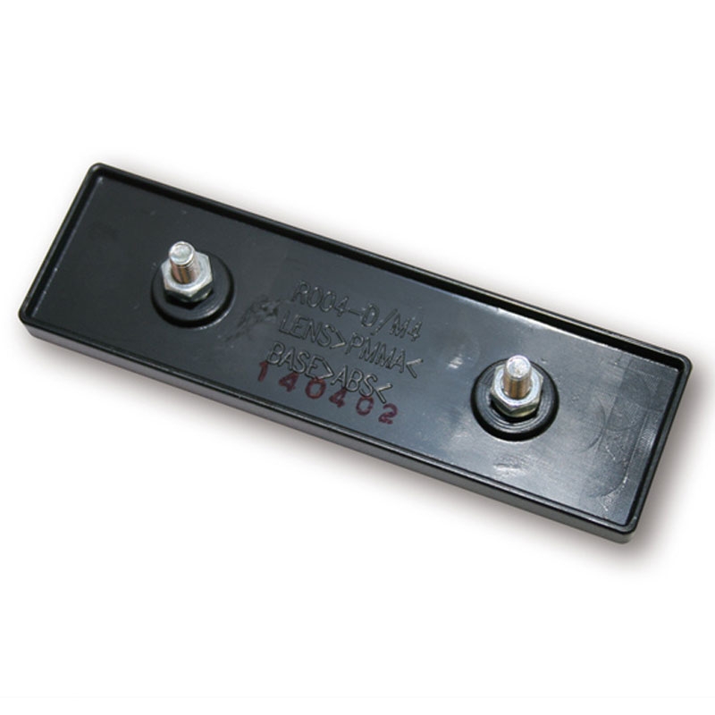 Riflettore Highsider Smart con due filettature 90,5x24,5 mm rosso