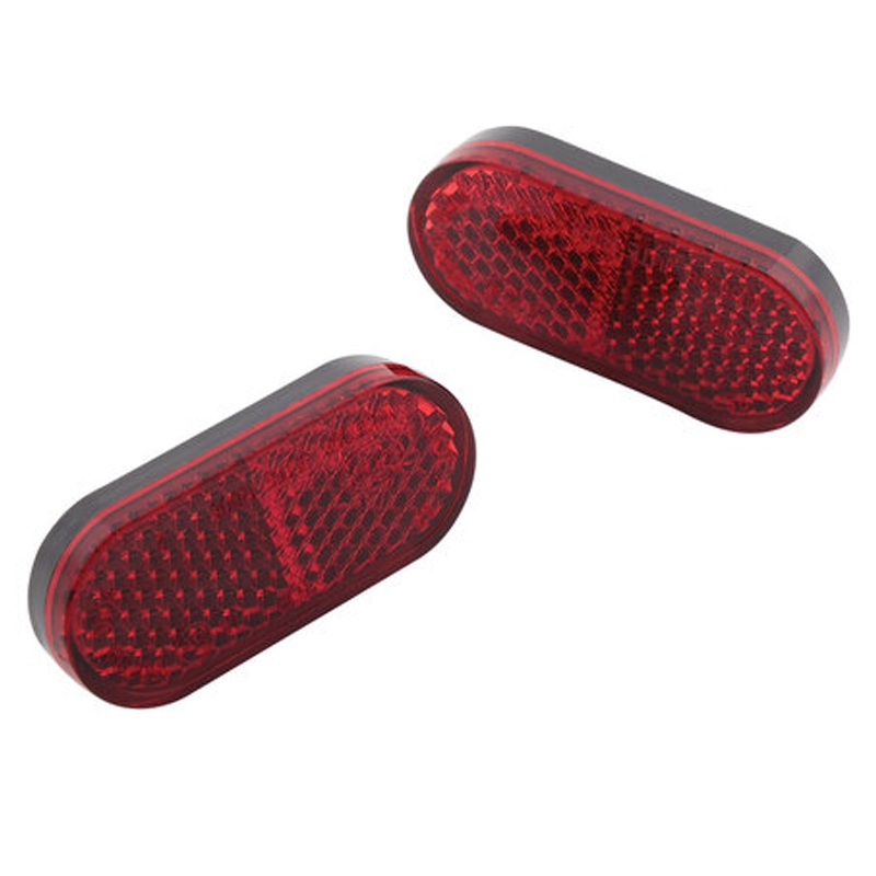 Riflettore universale Highsider Smart con pellicola autoadesiva 50x22 mm rosso