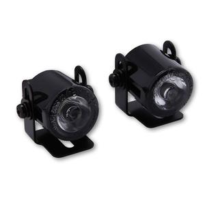 Luce di parcheggio a LED intelligente Highsider da 24,7 mm rotonda nera