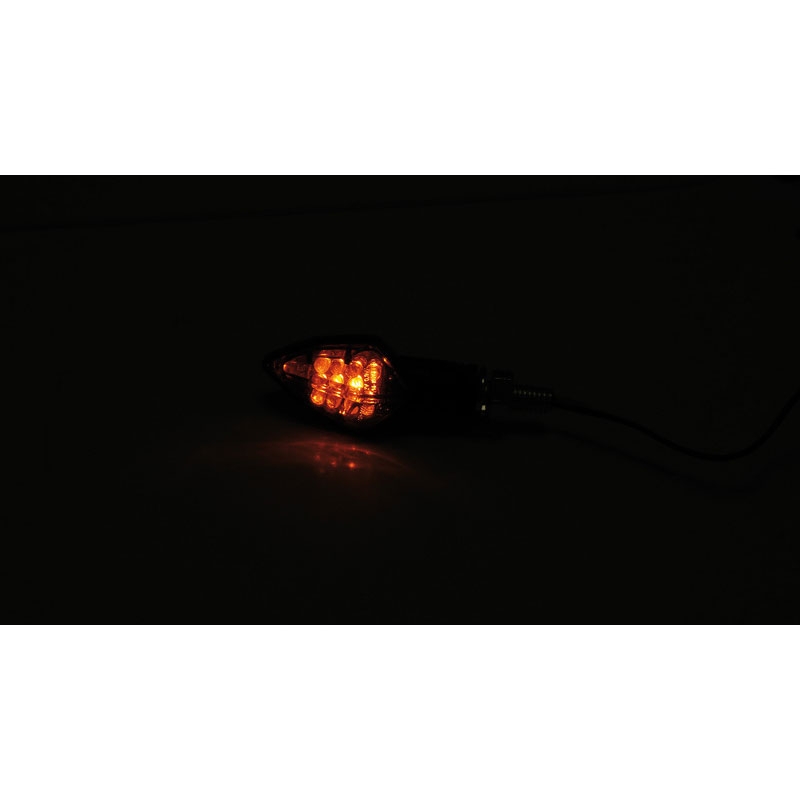 Indicatori di direzione per moto Highsider Smart Rock LED neri