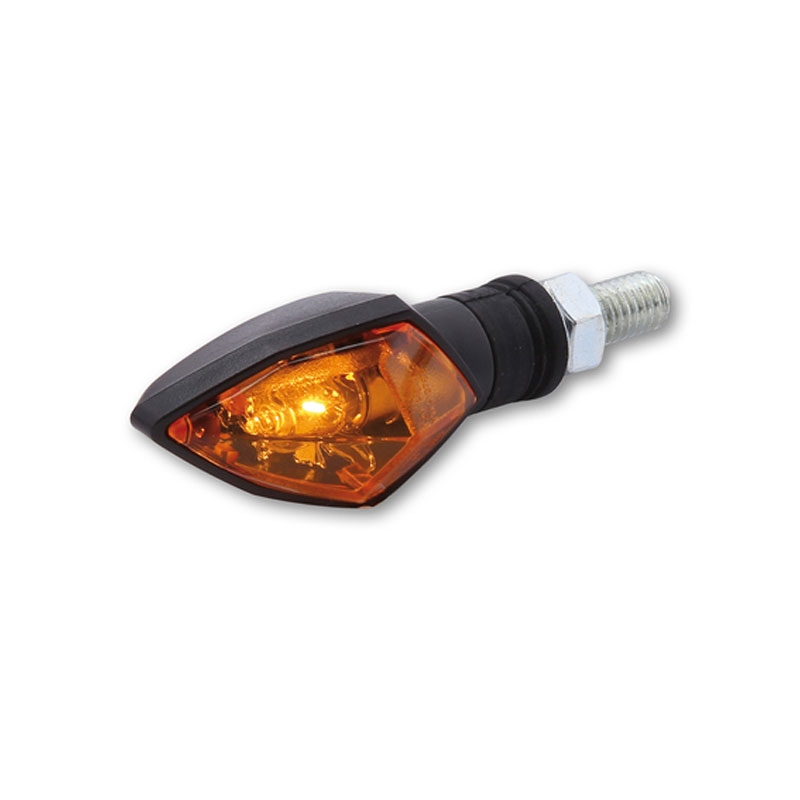 Indicatori di direzione per moto Highsider Smart Rock Mini neri