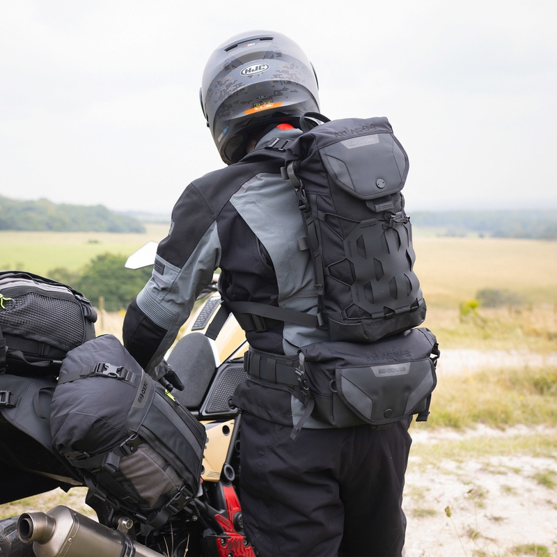 Marsupio Oxford Atlas W-3 nero