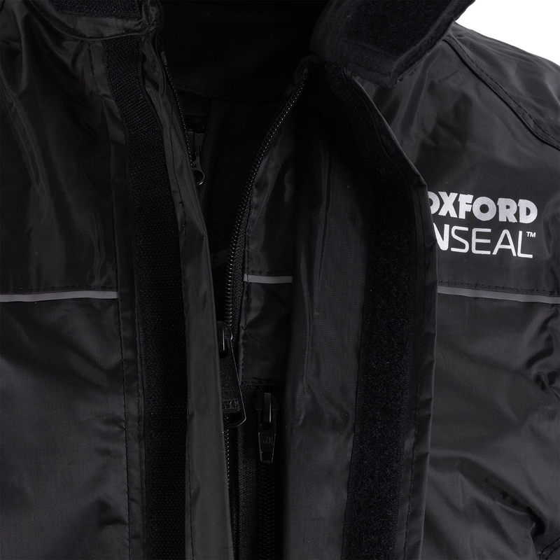 Giacca impermeabile termica Oxford Rain Seal nera