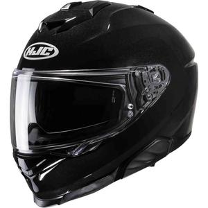Casco integrale da moto HJC i71 Solid nero metallizzato - II qualità