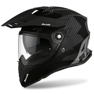 Casco Airoh Commander Carbon nero in offerta - II. qualità