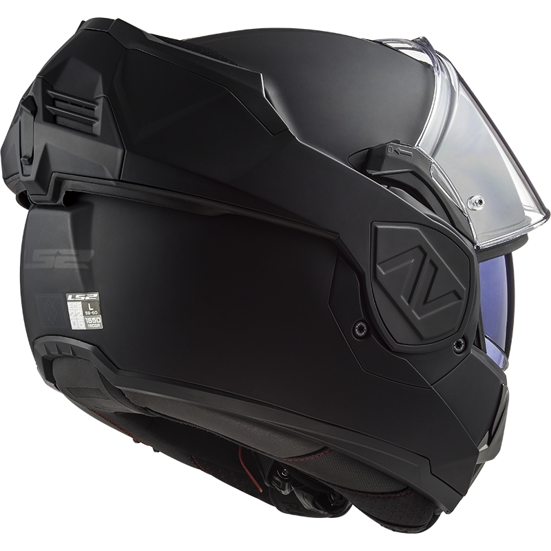 Casco moto ribaltabile LS2 FF906 Advant Noir-06 nero - II. qualità
