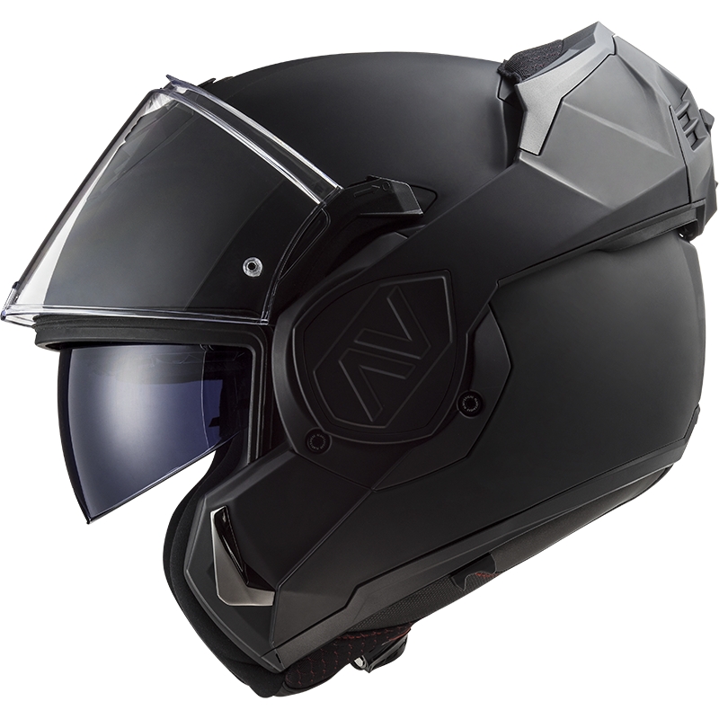 Casco moto ribaltabile LS2 FF906 Advant Noir-06 nero - II. qualità