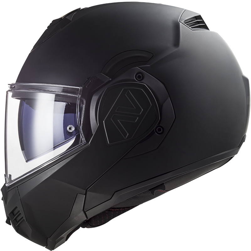 Casco moto ribaltabile LS2 FF906 Advant Noir-06 nero - II. qualità