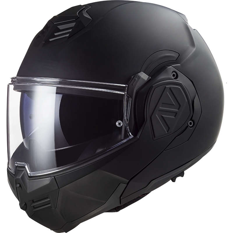 Casco moto ribaltabile LS2 FF906 Advant Noir-06 nero - II. qualità