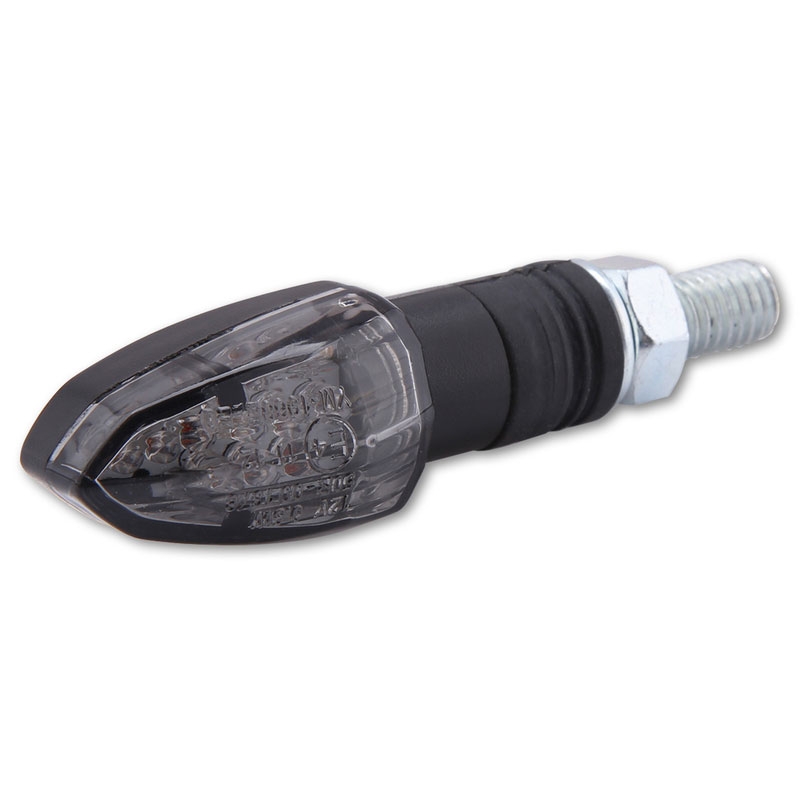 Indicatori di direzione per moto Highsider Smart Lizzard LED neri