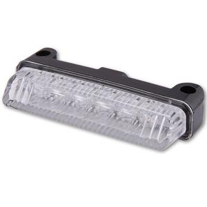 Fanale posteriore per moto Highsider Smart Mini LED nero-trasparente