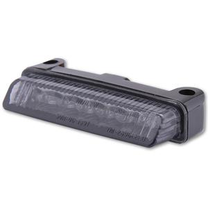 Fanale posteriore per moto Highsider Smart Mini LED, nero-fumo