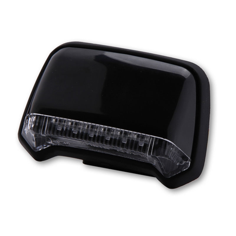 Fanale posteriore per moto Highsider Smart LED per montaggio su parafango, nero