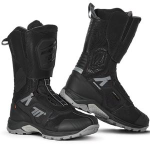 Stivali da moto SEVENTY DEGREES SD-BA6 Stelvio High nero-grigio