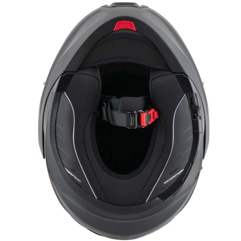 Casco moto apribile Scorpion EXO-930 EVO Solid nero opaco