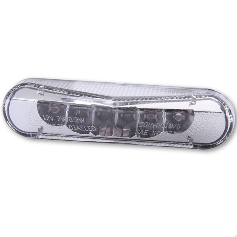 Fanale posteriore per moto Highsider Smart LED, trasparente