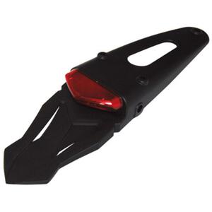 Fanale posteriore per moto Highsider Smart LED con telaio in plastica, nero-rosso