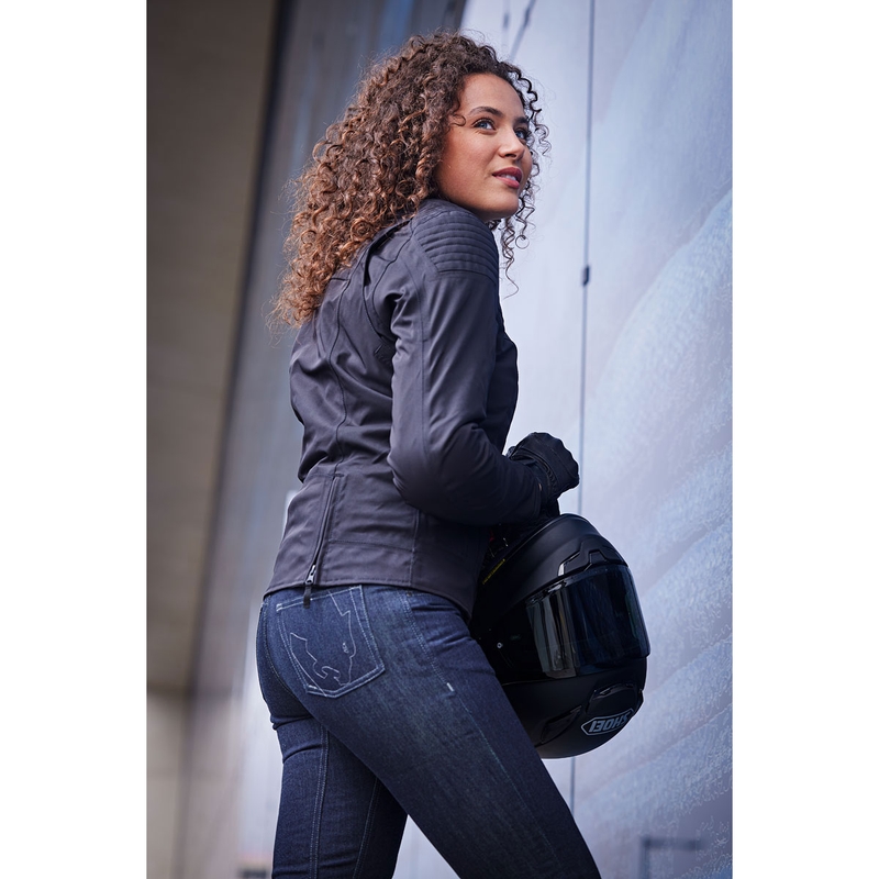 Giacca da motociclista da donna Furygan Jody nera