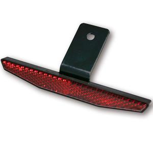 Riflettore Highsider Smart con supporto 125 x 18 mm rosso