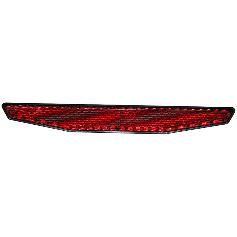 Riflettore Highsider Smart con supporto 125 x 18 mm rosso
