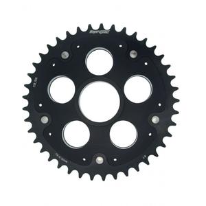 Rear sprocket STEALTH with alloy disc SUPERSPROX černá 41 zubů, 520