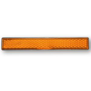 Riflettore Highsider Smart con pellicola autoadesiva 100 x 13 mm giallo