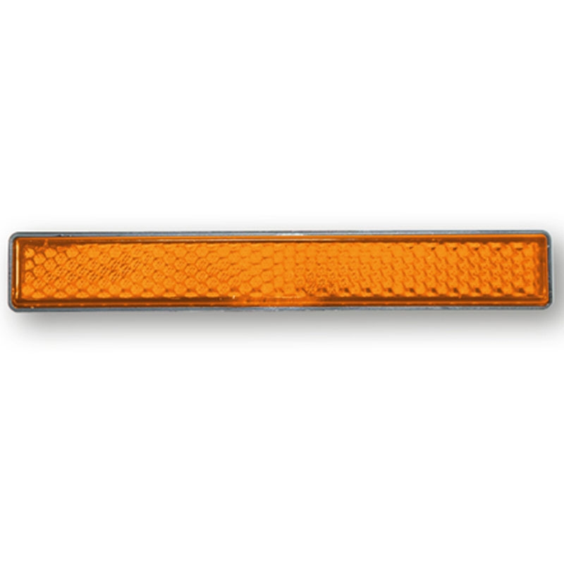Riflettore Highsider Smart con pellicola autoadesiva 100 x 13 mm giallo