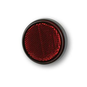 Riflettore rotondo Highsider Smart con filettatura, rosso