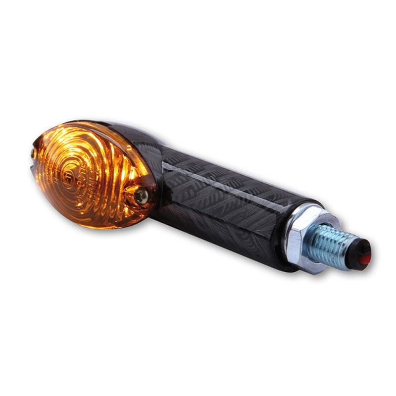 Indicatori di direzione per moto Highsider Smart Cateye Mini fumé