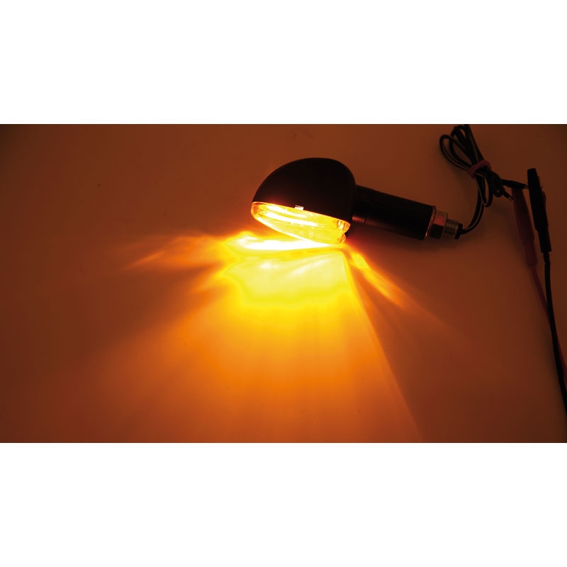 Indicatori di direzione per moto Highsider Smart Arrow Mini arancioni-neri