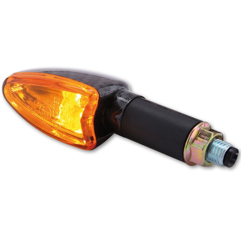 Indicatori di direzione per moto Highsider Smart Mini Arrow arancioni