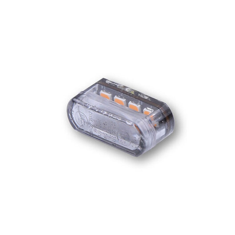 Indicatori di direzione per moto Highsider Smart Module 1 Pro LED grigio fumo