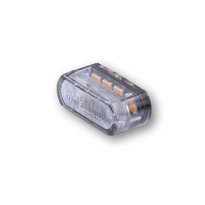 Indicatori di direzione per moto Highsider Smart Module 1 Pro LED grigio fumo