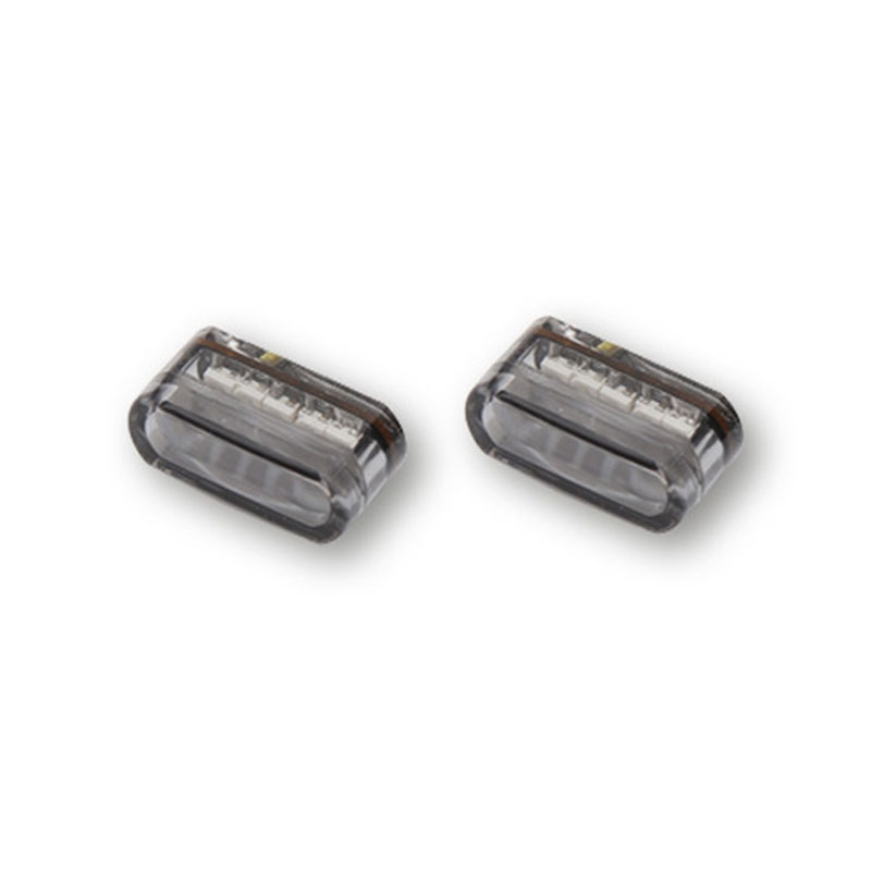 Indicatori di direzione per moto Highsider Smart Module 1 LED grigio fumo