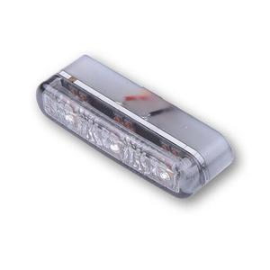 Indicatori di direzione per moto Highsider Smart Shorty 2 Pro Module 3in1 grigio fumo